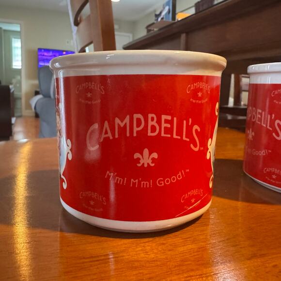 Vintage Campbell's Kids Soup Coffee Set of 2 Mugs Collectible - Picture 5 of 13